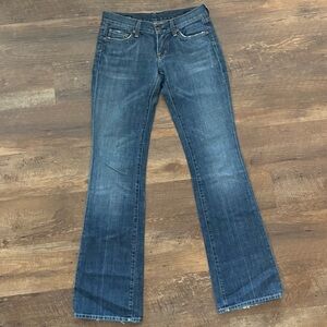 Citizens Of Humanity Jeans 26 Bootcut Kelly Low Rise Dark Wash Womens Denim